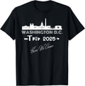 Group Trip Washington DC Skyline 2025 Here We Come Matching Shirt 102