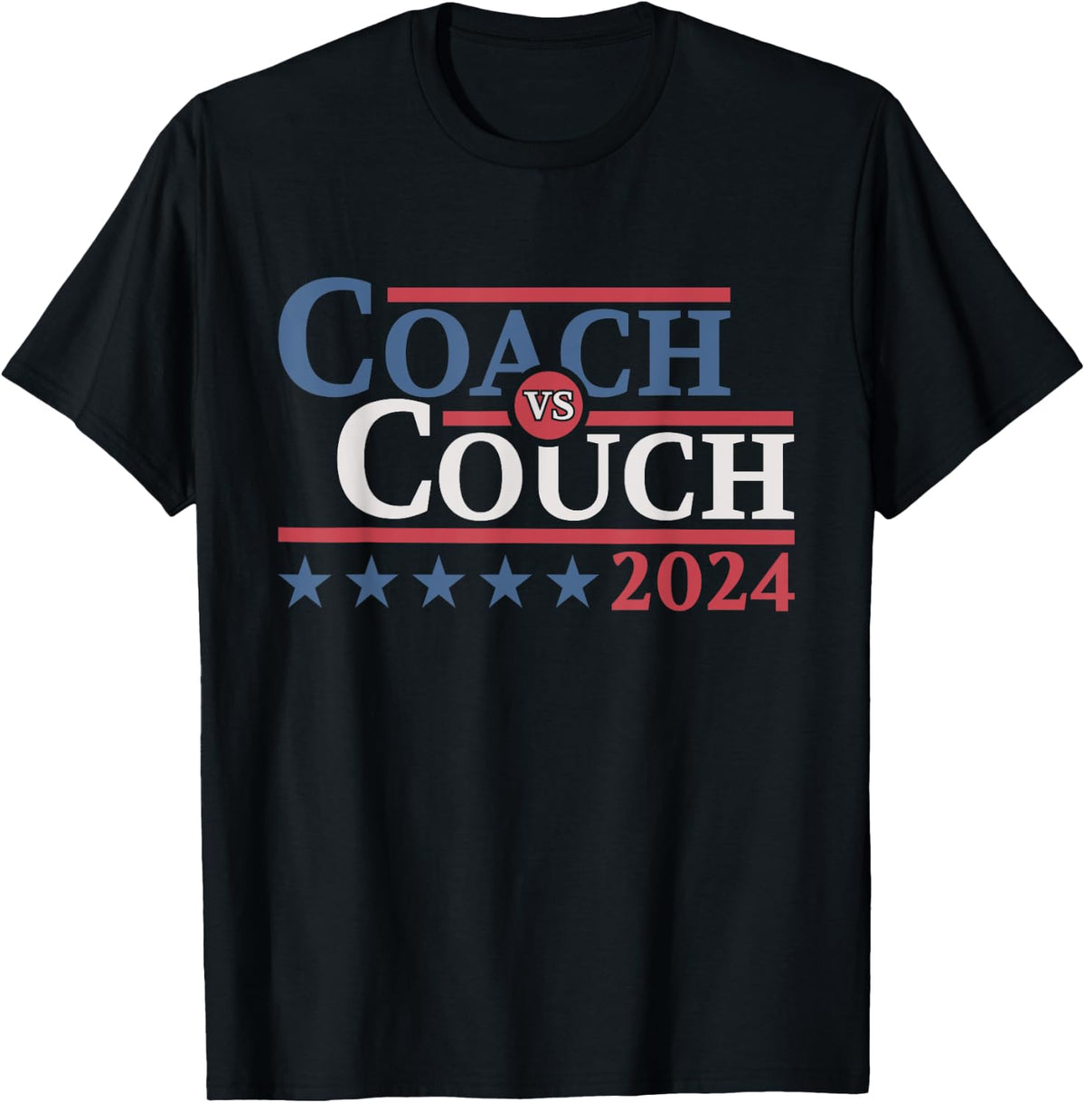 Walz vs JD Vance 2024 Funny Retro Coach vs Couch Apparel | Best Seller Pick