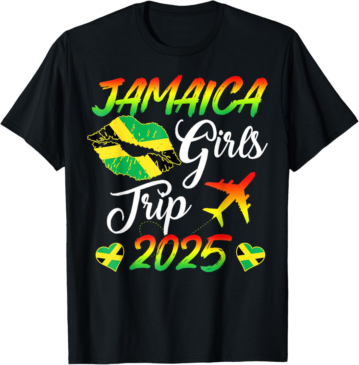 Group Trip Jamaica Girls 2025 Summer Vacation Travel Shirt 85