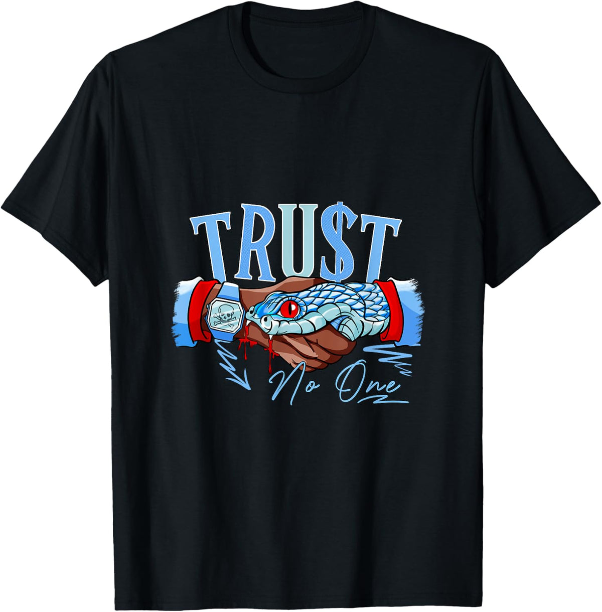 Snake Trust No One JD 5 University Blue Apparel | Best Seller Pick