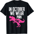 In October We Wear Pink Breast Cancer Awareness Boys Toddler Apparel | Trending 2025 | Aesthetic Design