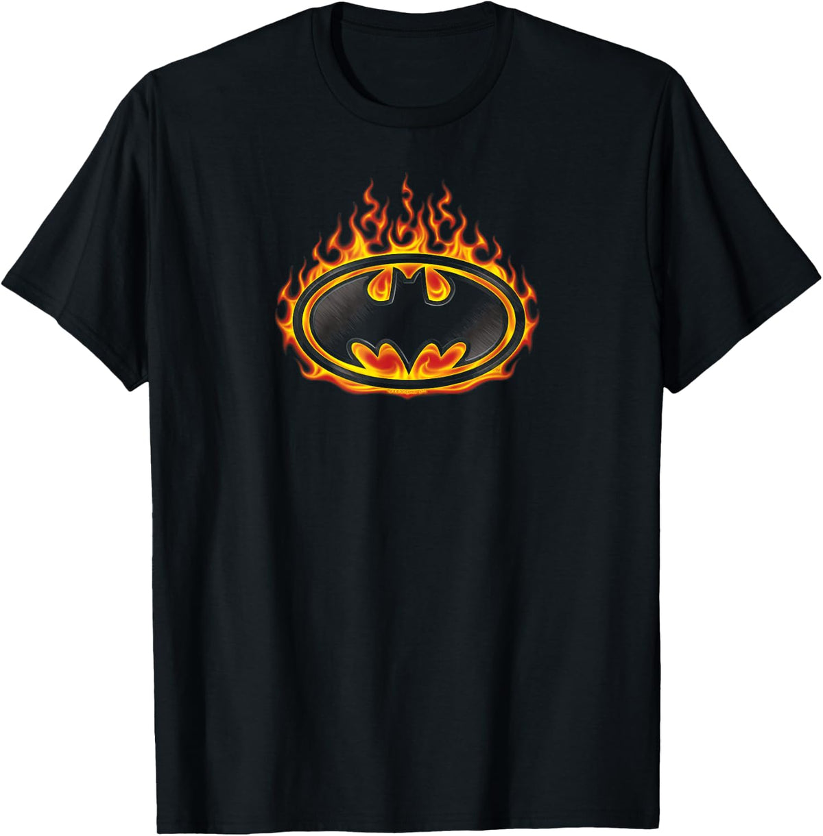 Batman Bat Flames Shield T Shirt T Shirt Viral TikTok Find Fan Favorite