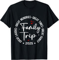 Group Trip Family Vacation 2025 Matching Summer Shirt 37