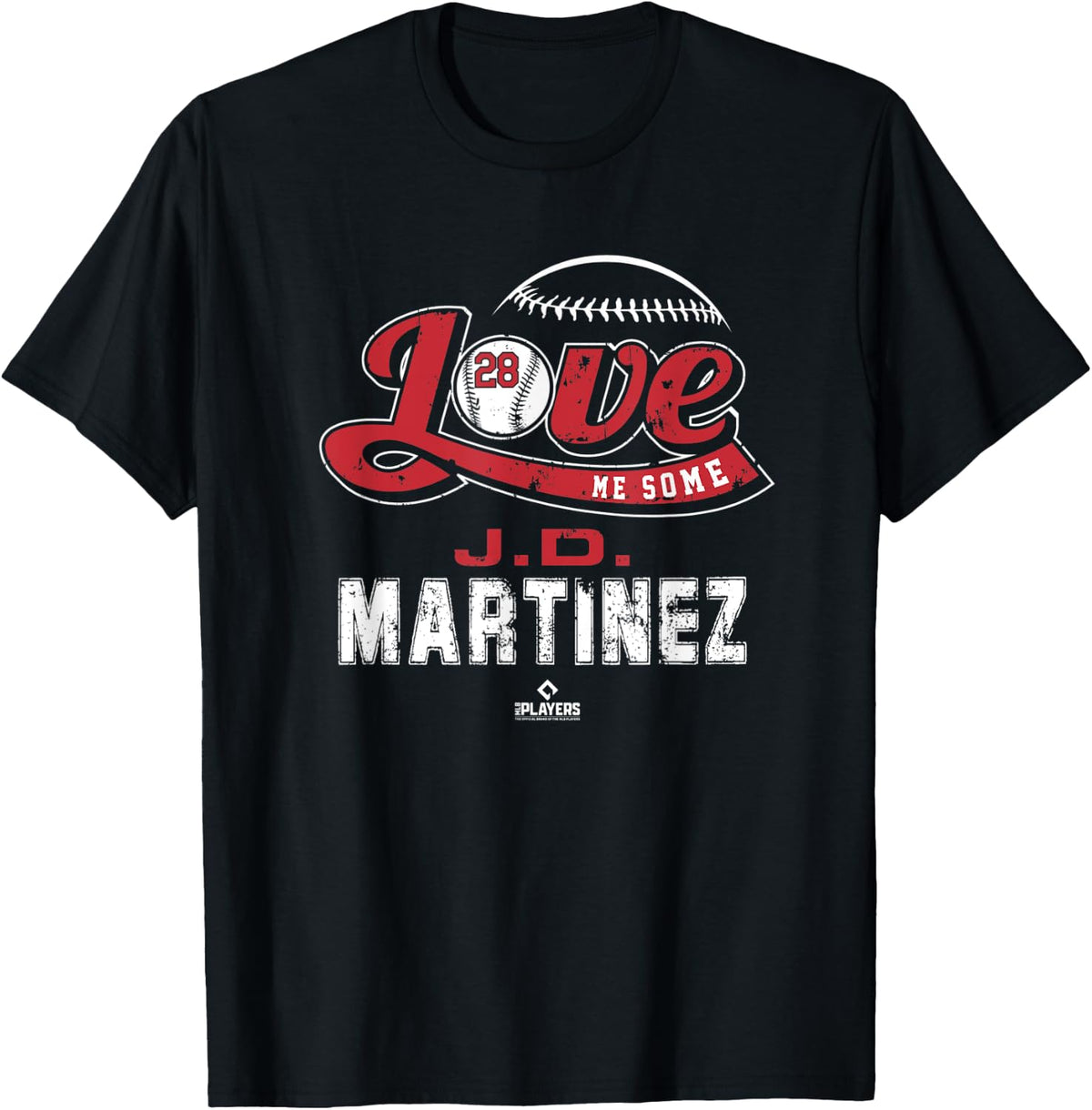Love Me Some JD Martinez MLBPA Boston Baseball Player Apparel | Premium Quality
