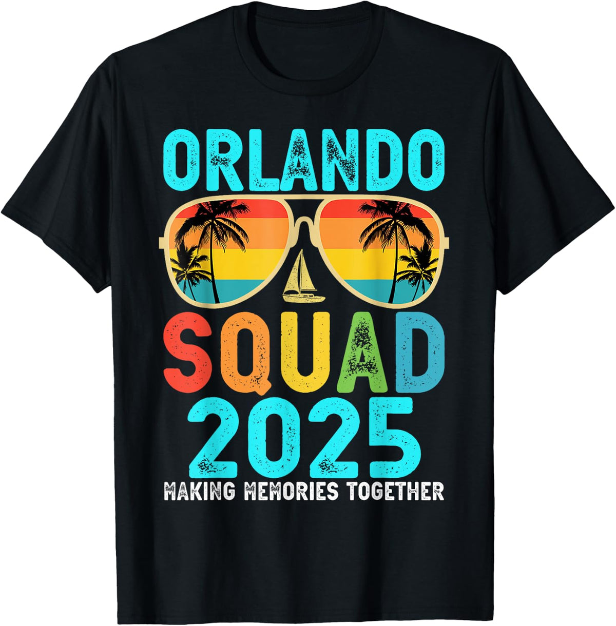 Group Trip Orlando Squad 2025 Vacation Friends Family Matching Shirt 124
