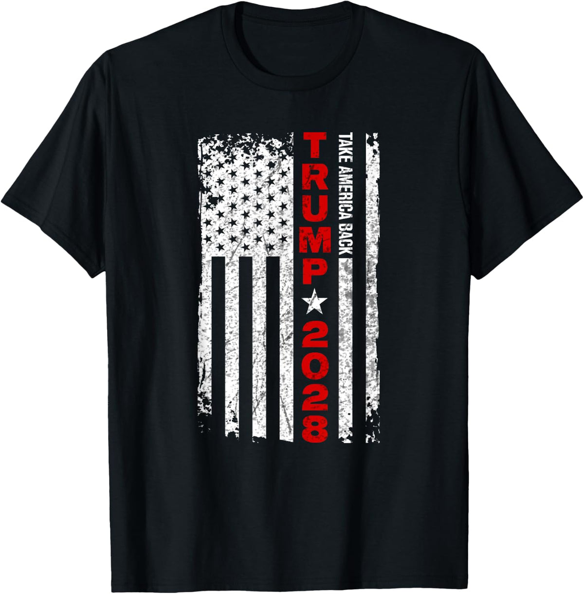 The Politician 2028 Take America Back Election American Flag Shirt