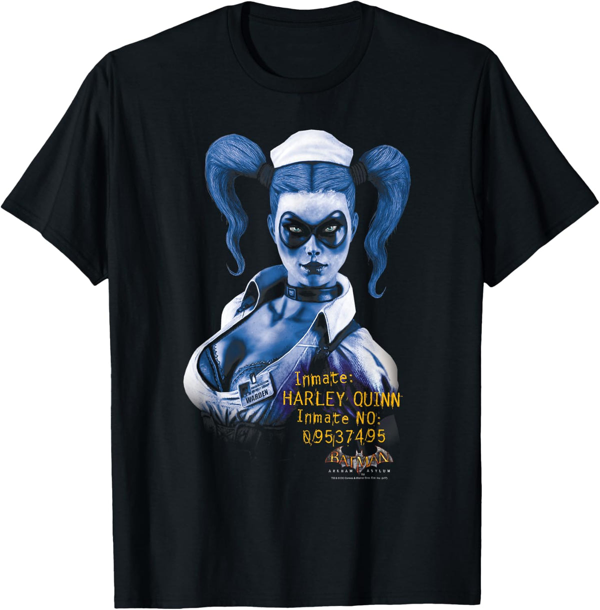 Batman Arkham Asylum Harley Quinn T Shirt T Shirt Streetwear Style US Top Pick