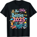 Group Trip Its a Besties 2025 Flight Friend Cruise Shirt 3