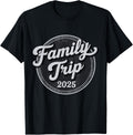 Group Trip Retro Vintage Family Vacation 2025 Matching Shirt 84