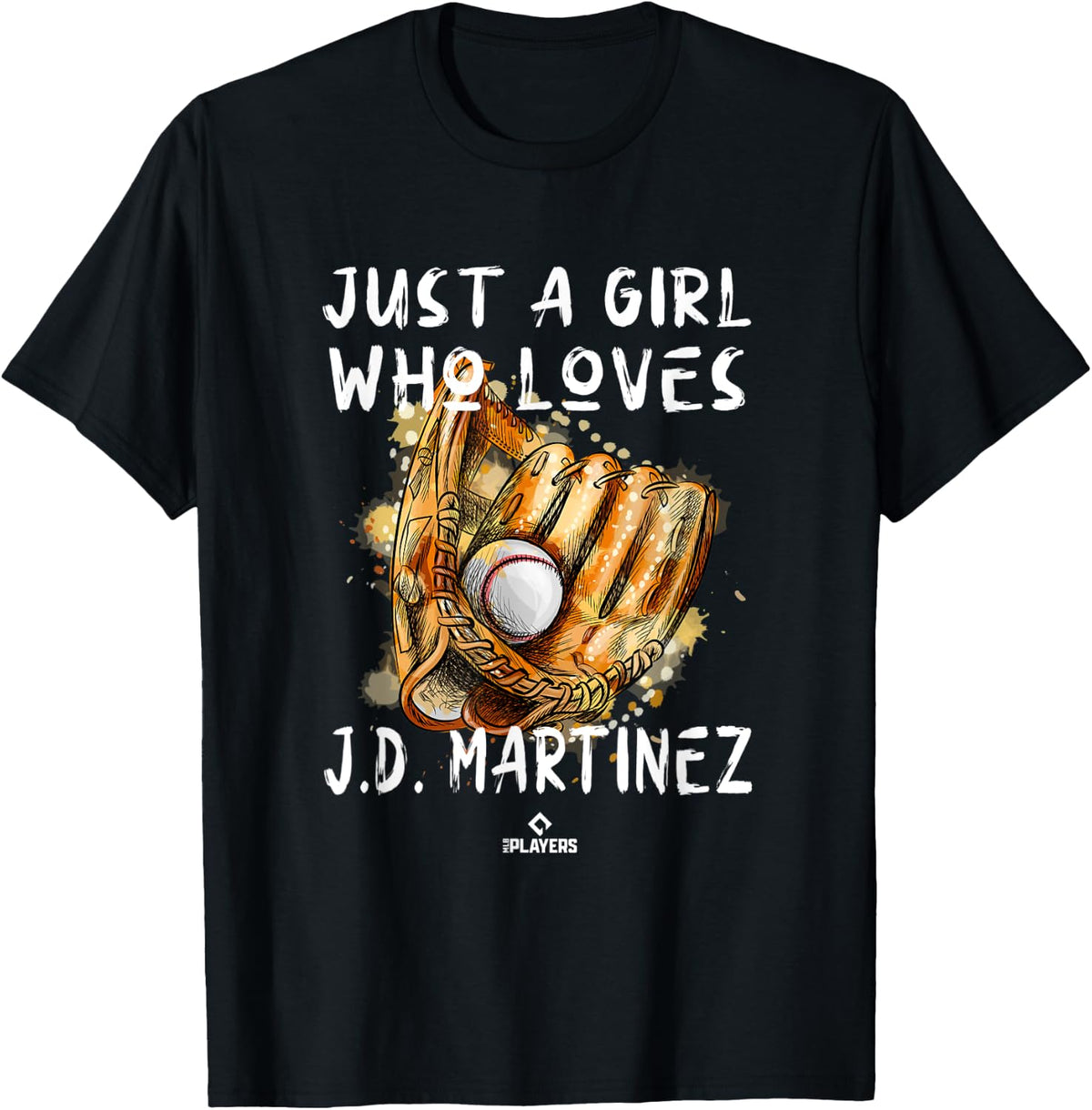 A Girl Who Loves JD Martinez Boston MLBPA Baseball Player Apparel | Best Seller Pick