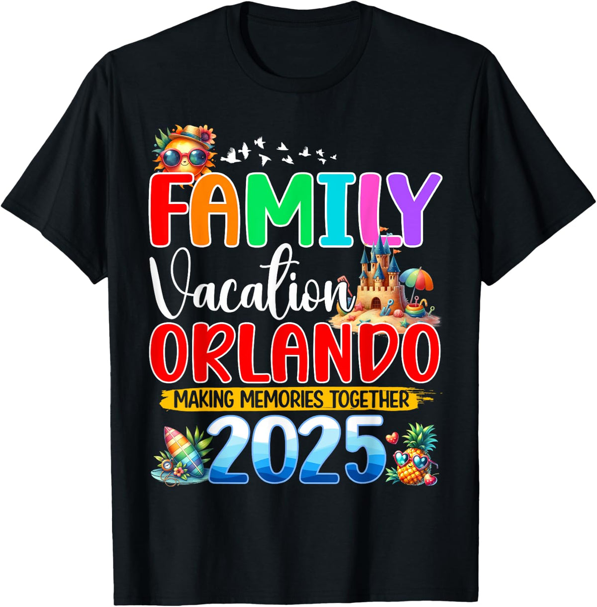 Group Trip Family Vacation Orlando 2025 Holiday Summer Matching Shirt 76