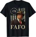The Politician Fafo Funny American Flag Shirt
