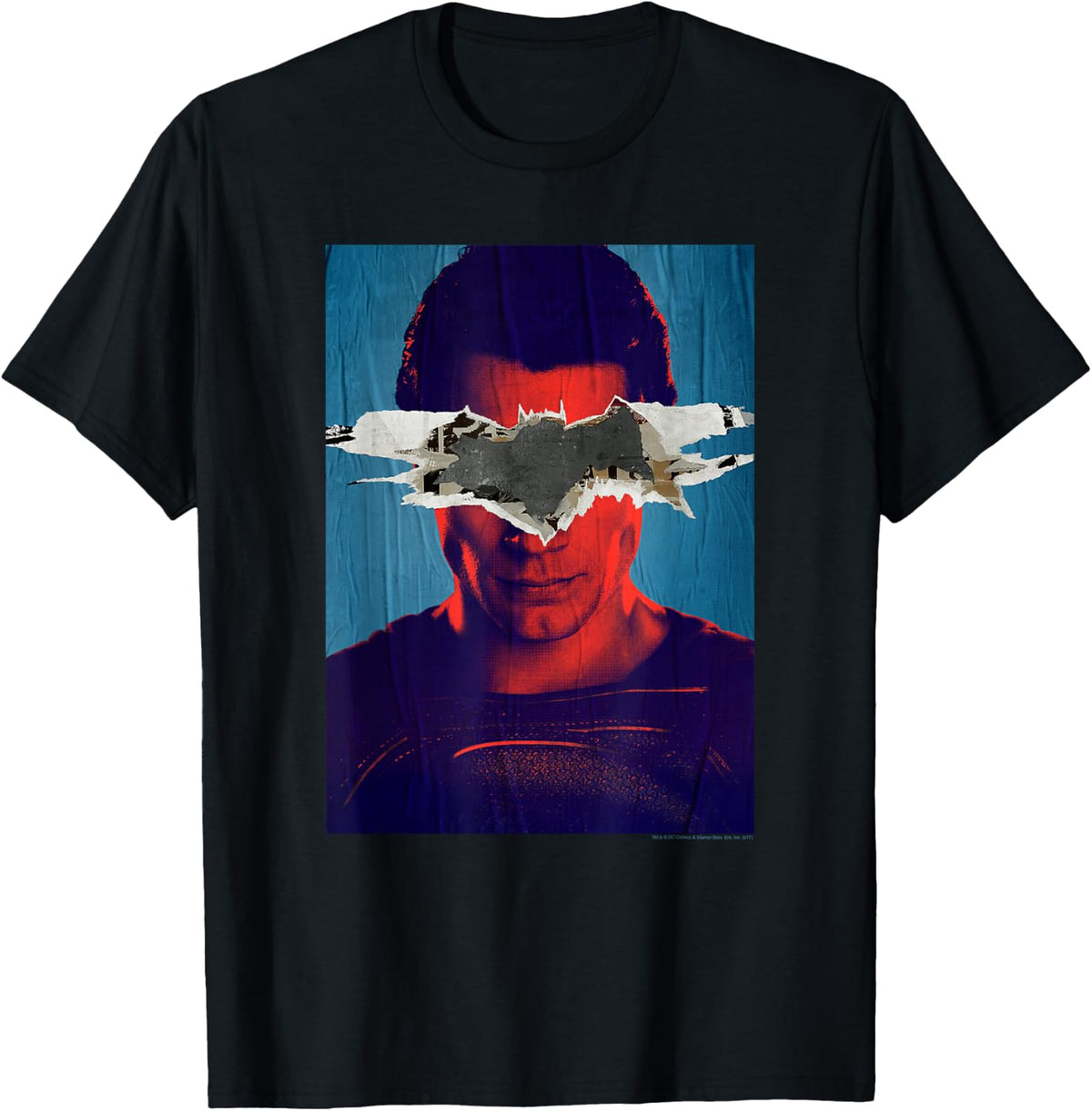 Batman v Superman Superman Poster T Shirt T Shirt Streetwear Style Gift Ready