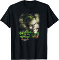 Batman Arkham Asylum Joker Welcome to the Madhouse T Shirt T Shirt Comfort Fit US Top Pick