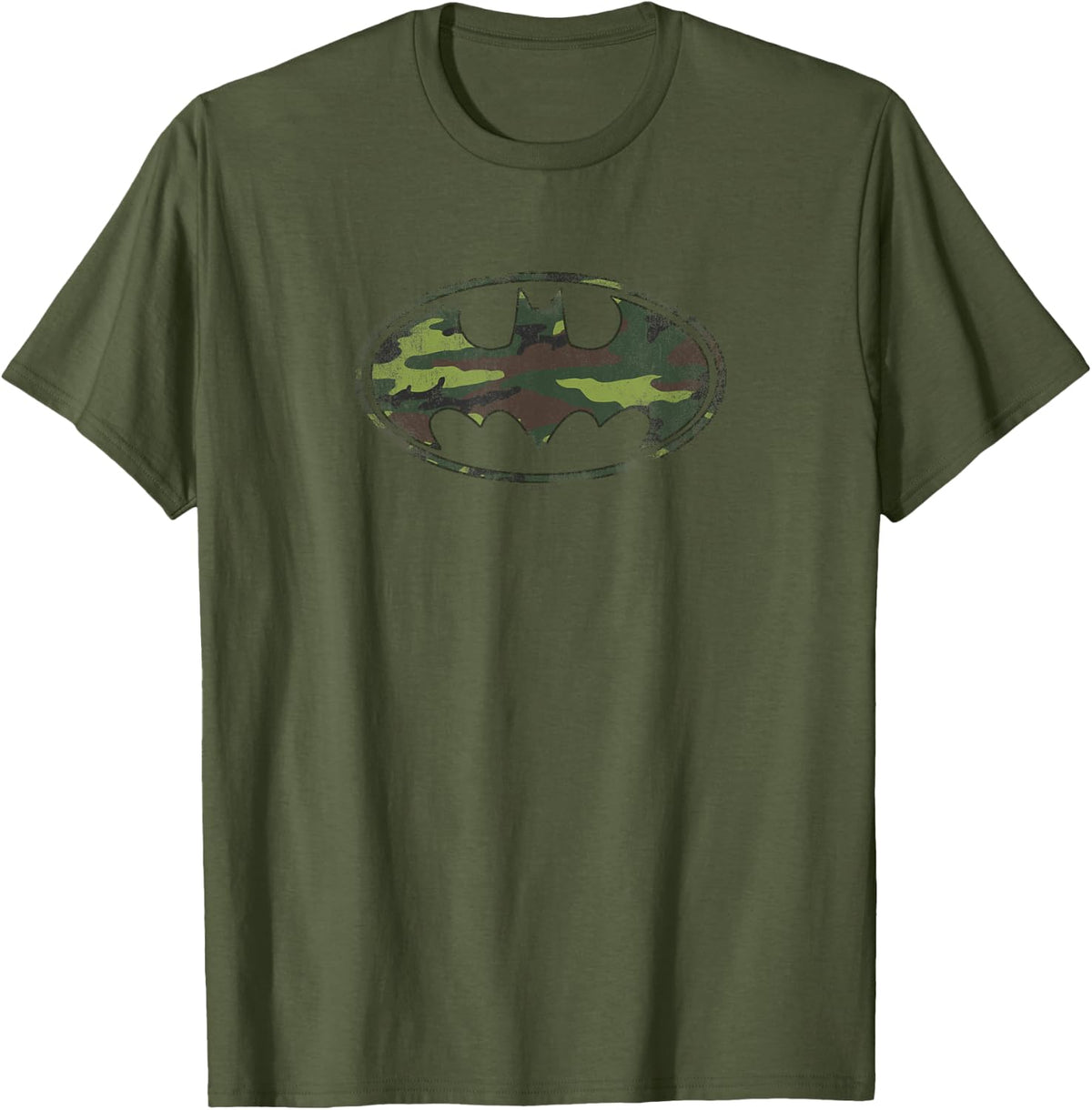 Batman Distressed Camo Shield T Shirt T Shirt Viral TikTok Find Best Seller Look