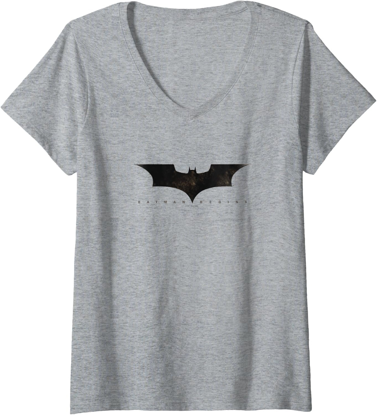 Batman Begins Center Bat Insignia Movie Logo V Neck Apparel High Search Demand Fan Favorite