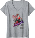 Womens Batman Harley Quinn Is the Bomb V Neck Apparel Viral TikTok Find Everyday Wear