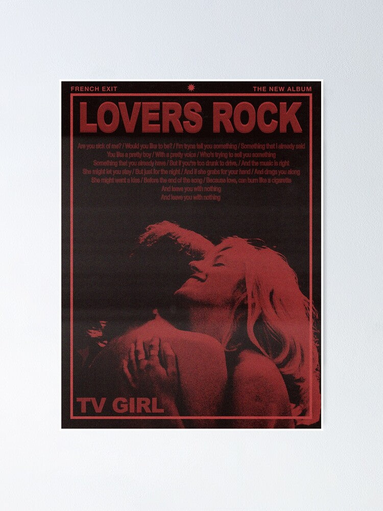 TV Girl Lovers Rock Poster