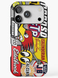 Speed Shop Aftermarket Stickers iPhone Case