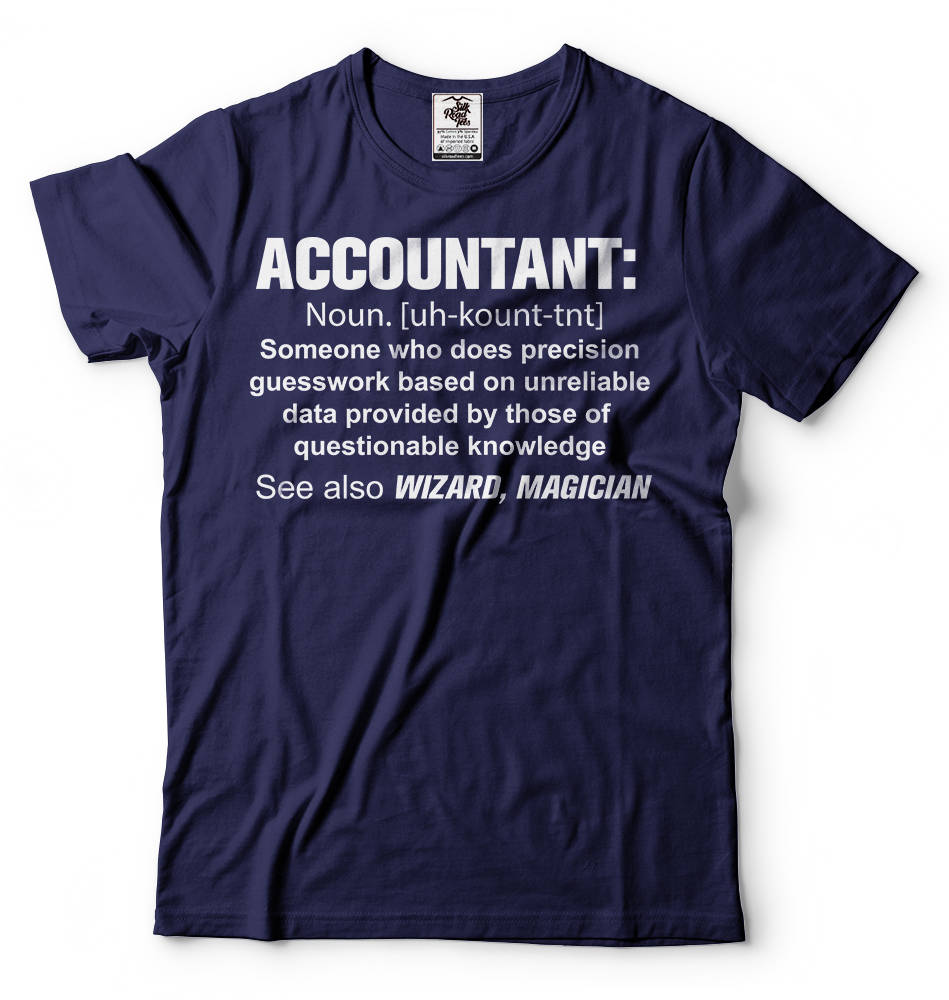 Accountant T shirt Guesswork Definition Noun Accounting T shirt Gift for dad Gift for Mom CPA T shirt Funny T shirt Birthday Gift Graphic Tee – Fan Favorite · Must-Have Style