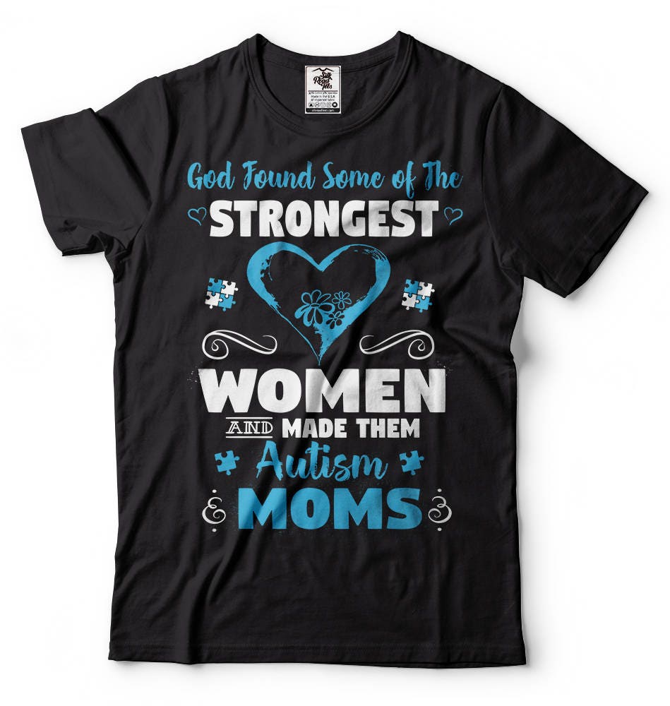 Autism Mom T Shirt Autism Awareness Shirt Birthday Gift Mom Tee Shirt Graphic Tee – Premium Graphic · High-Quality Print