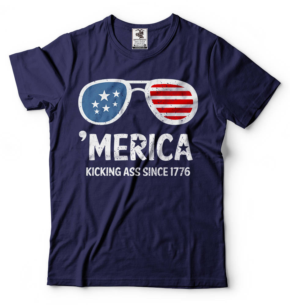 4th of July T shirt Independence Day USA T shirt United States Patriotic 39Merica T shirt 1776 USA Tee Shirt Graphic Tee – Premium Graphic · Perfect For Daily Wear