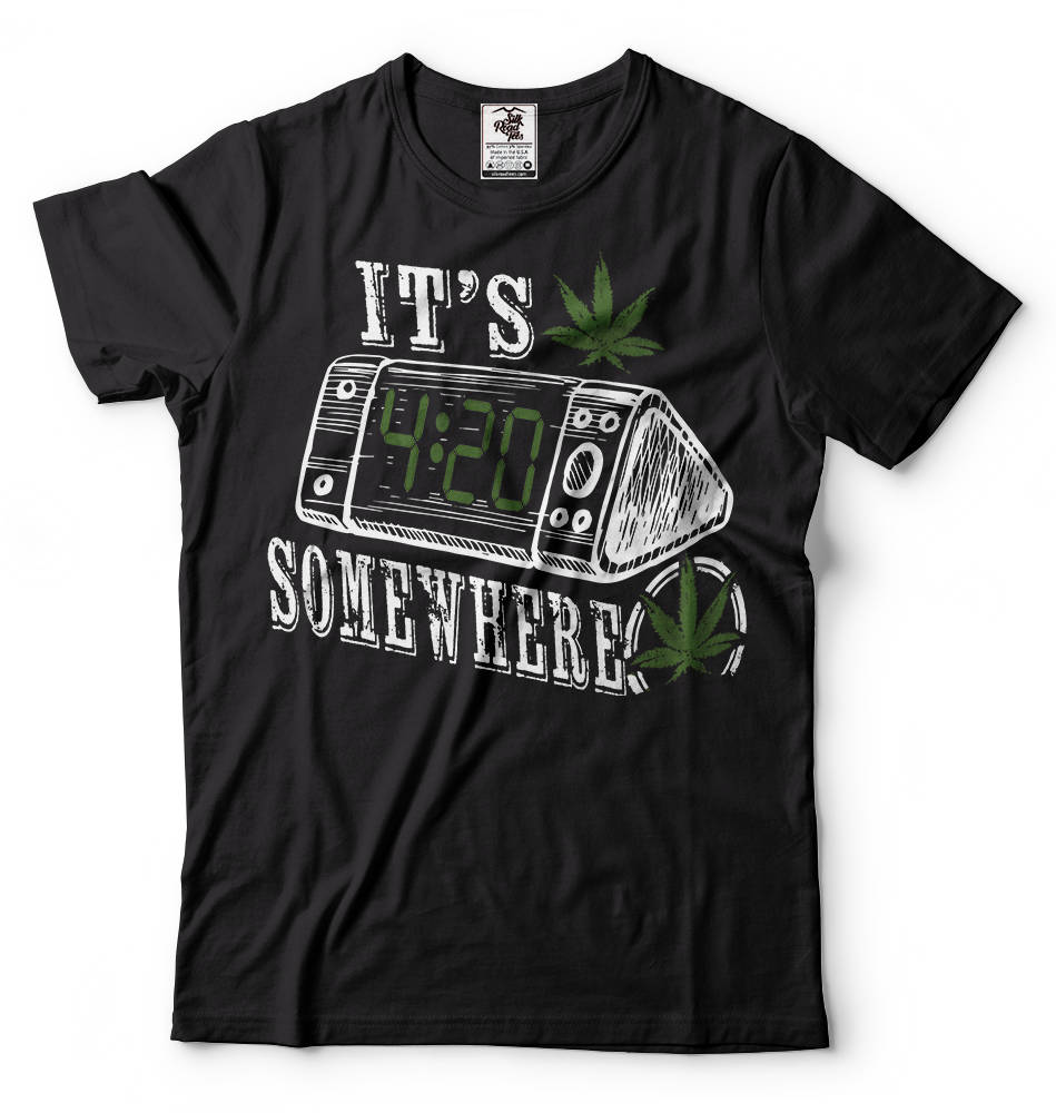 Cannabis T Shirt 420 Marijuana Weed Pot Smoker Tee Shirt Graphic Tee – Fan Favorite · Top Pick For Any Outfit
