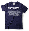 Firefighter T Shirt Gift For Firefighter Funny Definition Noun Tee Shirt Graphic Tee – Everyday Comfort · Perfect For Daily Wear