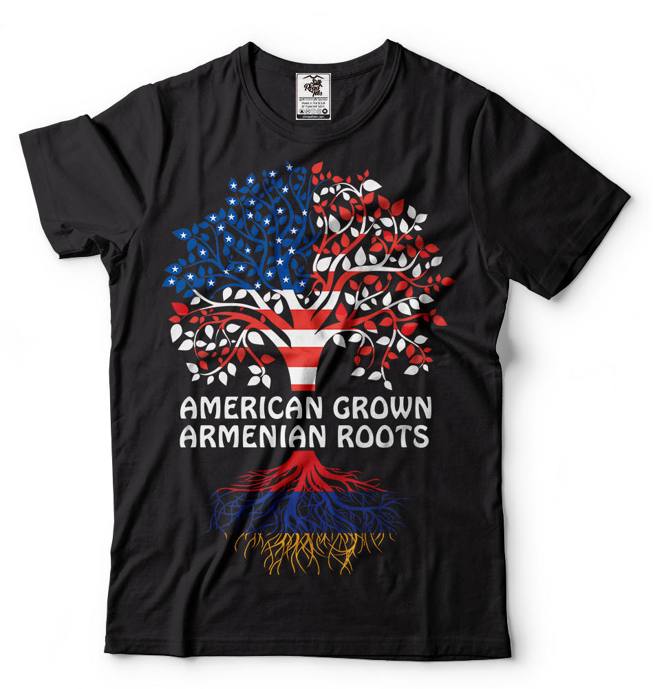Armenia T shirt Armenian Roots Tee Shirt Armenian Heritage Diaspora T shirt American Grown Armenian American Armenian Tee Shirt Graphic Tee – Easygoing Wear · High-Quality Print