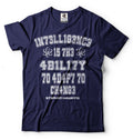 Stephen Hawking Intelligence T shirt science T shirt Scientist T shirt Hawking Ability Tee Shirt Graphic Tee – Premium Graphic · Perfect For Daily Wear