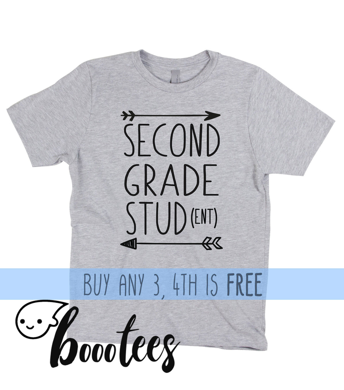 Second Grade Shirt Boy T Shirt 2nd Grade First Day of School Back to School Outfit Clothes Graduation Funny Stud Student Tribe Kid Hello Graphic Tee – Everyday Comfort · Trending Graphic Apparel