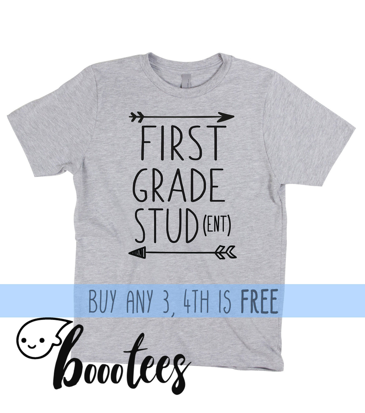 First Grade Shirt Boy T Shirt 1st Grade First Day of School Back to School Outfit Clothes Graduation Funny Stud Student Tribe Kid Hello Graphic Tee – Easygoing Wear · High-Quality Print