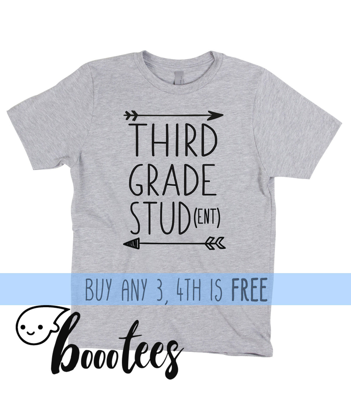 Third Grade Shirt Boy T Shirt 3rd Grade First Day of School Back to School Outfit Clothes Graduation Funny Stud Student Tribe Kid Hello Graphic Tee – Bold Style · High-Quality Print