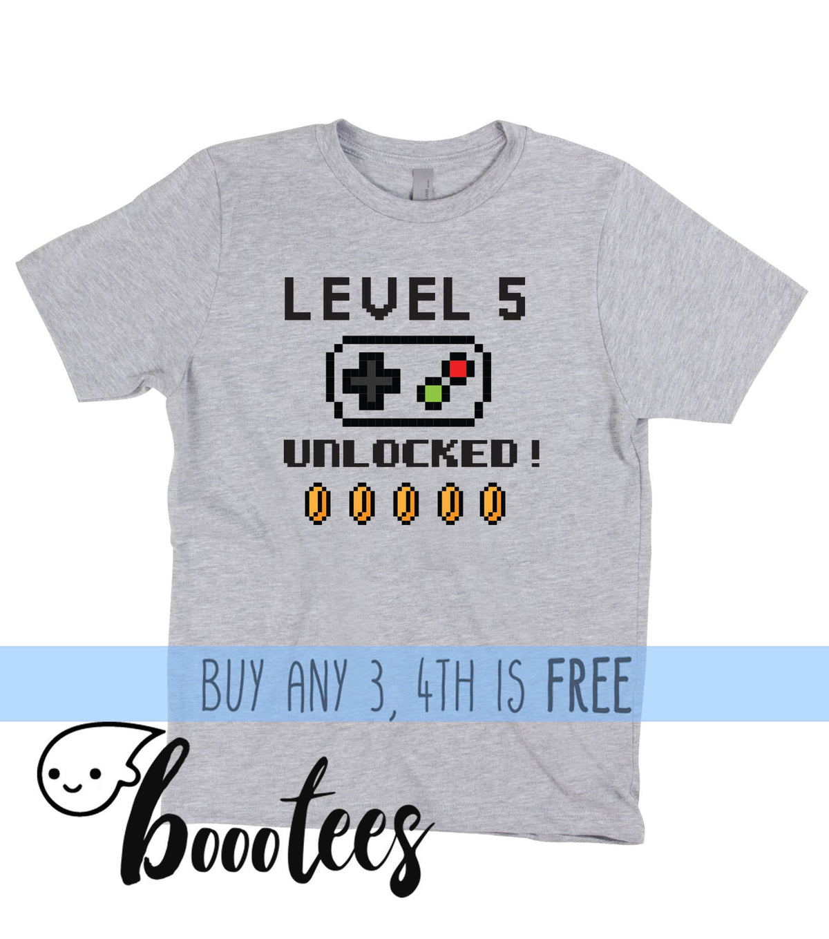 5th Birthday Shirt Adults Kids Toddler T Shirt T Tee Fifth Bday Turning Five 5 Years Old Nephew Son Daughter Birthday Party Favors Girl Boy Graphic Tee – Easygoing Wear · Great Gift For Fans