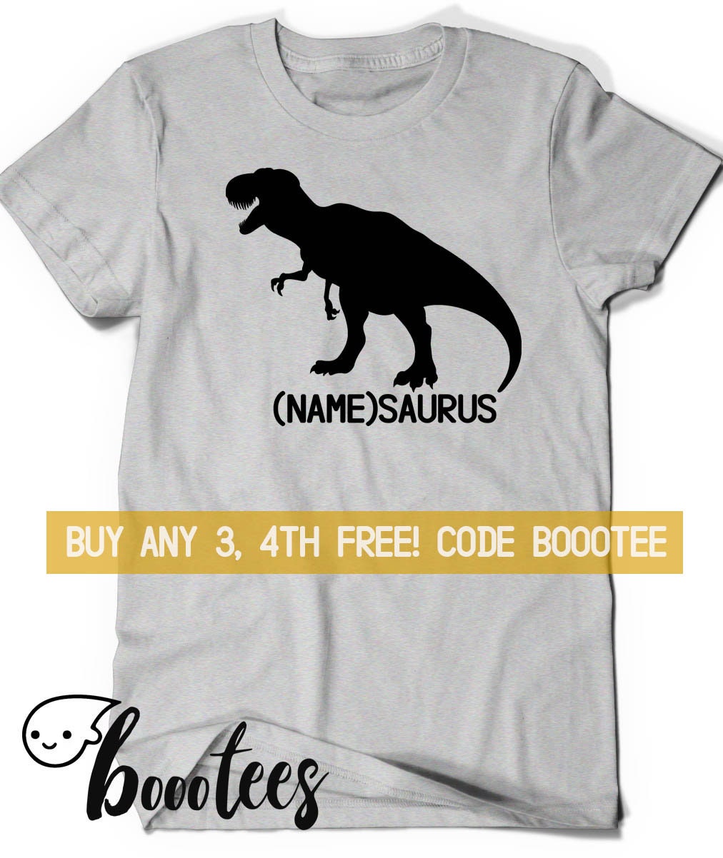 Dinosaur Shirt Custom T Shirt Gift T Rex Dad Tee Kids Girls Women Men Christmas Gift Present Dino Saurus Trex Son Uncle Personalized Daddy Graphic Tee – Warm & Stylish · High-Quality Print