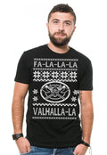 Valhalla La Fa La La La Funny viking T Shirt Christmas Gift Valhalla Tee Shirt Ugly Christmas Sweater style Tee Shirt for Christmas Gift Graphic Tee – Bold Style · Must-Have Style