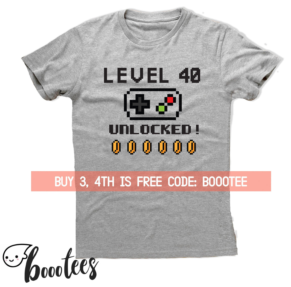 40th Birthday Shirt Funny Retro Tshirt T Shirt T Tee Bday Men Women Ladies Gift Present Turning 40 years old Husband Wife 1978 Video Game Graphic Tee – Feel-Good Design · Trending Graphic Apparel