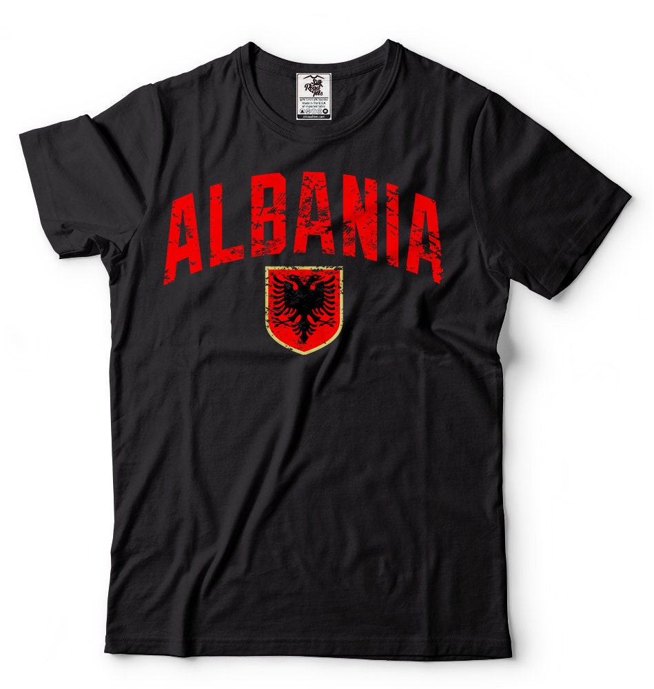 Albania T shirt Mens Shirt Albanian eagle Shirt shqiponja Shqipri Tee Shirt Mens Cotton Shirt National Symbol Shirt Graphic Tee – Feel-Good Design · Perfect For Daily Wear