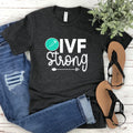 Infertility Awareness Shirt Pregancy Funny Shots Tshirt Gift Shots Strong IVF LifeCute In Vitro Graphic Tee – Easygoing Wear · Must-Have Style