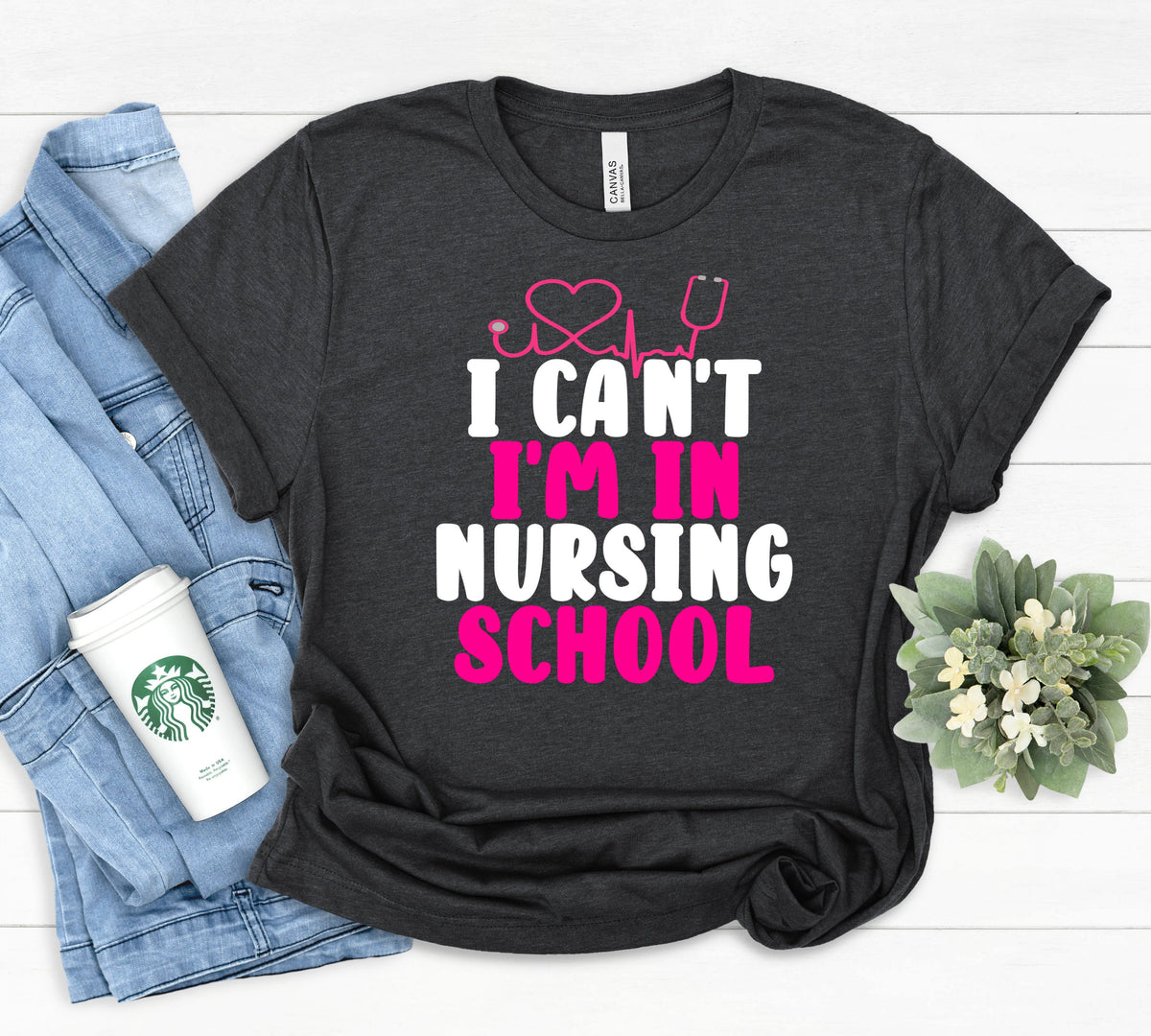 Nursing School Shirt Student Shirt Med School Gift RN Student Gift Future Nurse New Nurse Medical Student Nursing Graduation Gift Graphic Tee – Everyday Comfort · Must-Have Style