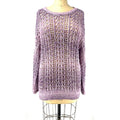 NYC New York and Company Purple Gradient Ombre Open Knit Sweater XL Graphic Tee – Easygoing Wear · Trending Graphic Apparel