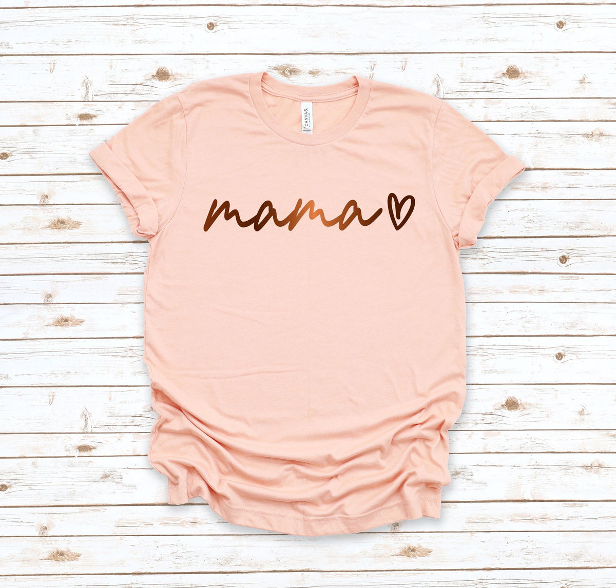 Mama Heart Shirt Mothers Day Gift Custom Shirt for Mothers Mom Tshirt Mommy Tee Mom Personalization Gift Graphic Tee – Everyday Comfort · Must-Have Style