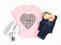 Mother Heart Shirt Mothers Day Shirt Gift For Mom Mom Shirt Mama Shirt Mom Life Shirt Heart Shirt Gift For Her Mother word cloud Tee Graphic Tee – Easygoing Wear · High-Quality Print