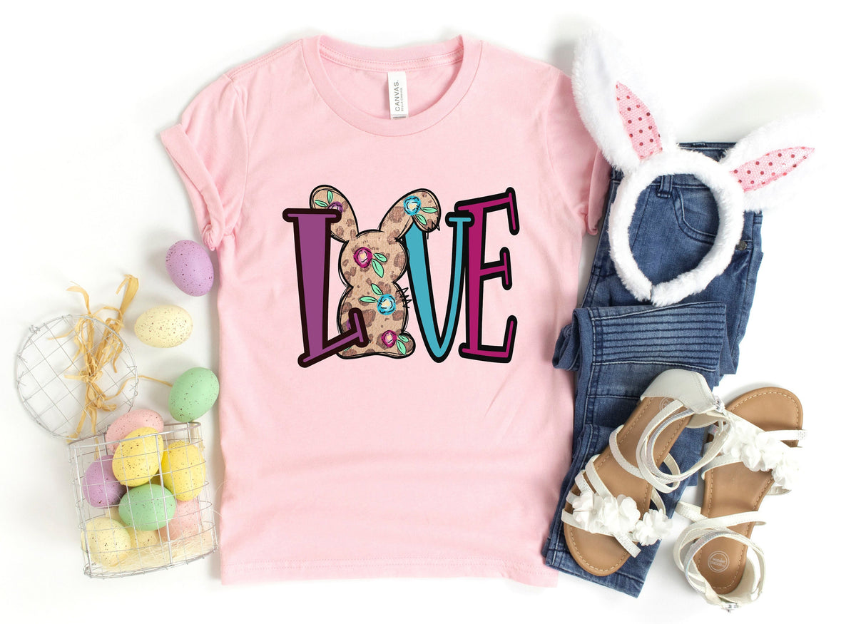 Easter Shirt Easter Bunny Shirt Love Easter Shirt Easter ShirtEaster Day Shirt Easter Bunny Shirt Easter Love Shirt Easter Bunny Graphic Tee – Easygoing Wear · Perfect For Daily Wear
