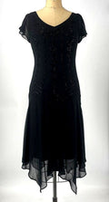 SL Fashions Vintage Y2k Black Beaded Midi Evening Dress 6 Graphic Tee – Bold Style · Top Pick For Any Outfit