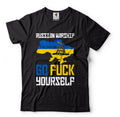 Ukraine Resistance T shirt Russian Warship Radio call Tshirt Ukraine Trident Tee Shirt Support Stand with Ukraine Tee Graphic Tee – Soft Feel · Trending Graphic Apparel