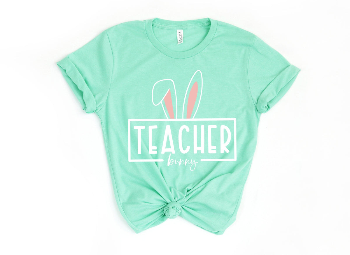Easter Shirt Teacher Shirt Easter Bunny Shirt Teacher Easter Shirt Teacher Appreciation Happy Easter Shirt Funny Easter Shirt Graphic Tee – Easygoing Wear · Great Gift For Fans