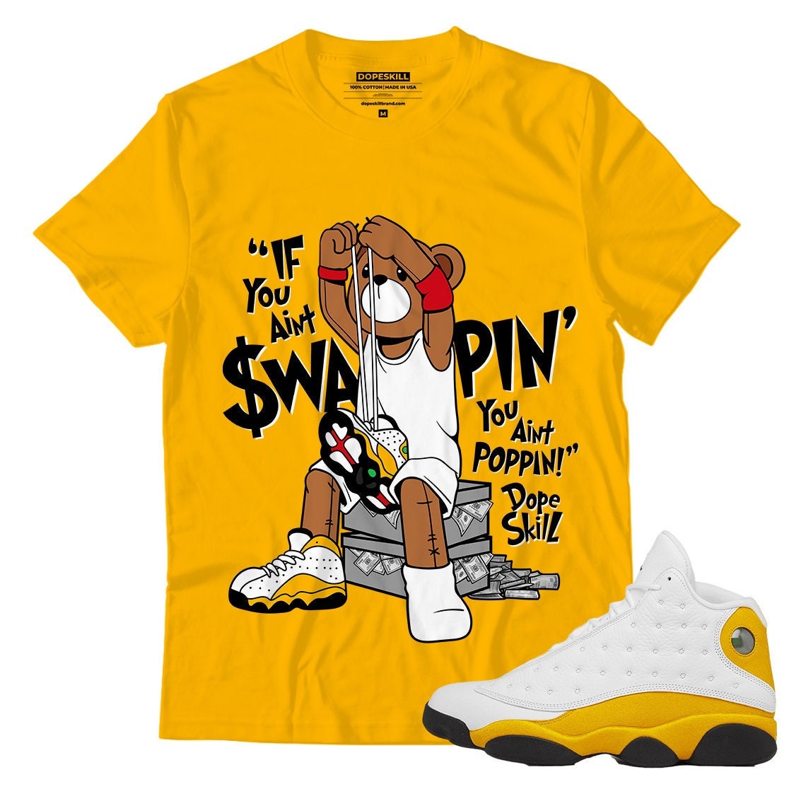 If You Aint Unisex Shirt Match Jordan 13 Del Sol Del Sol T shirt Graphic Tee – Bold Style · Trending Graphic Apparel