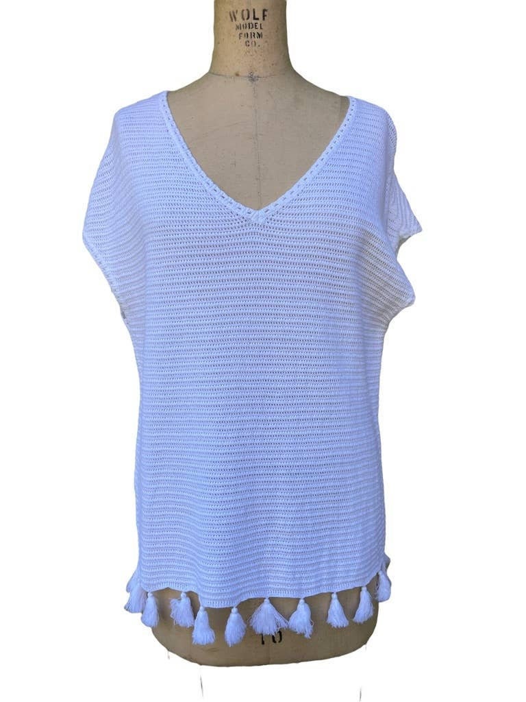 Tommy Bahama Women39s White Knit Poncho Shirt Cover Up M L Graphic Tee – Bold Style · Great Gift For Fans