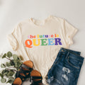 The Future Is Queer Unisex TShirt LGBTQ Gift Idea Pride Day Celebration Queer Outfit Equality Shirt Rainbow Pride Shirt Graphic Tee – Bold Style · Perfect For Daily Wear